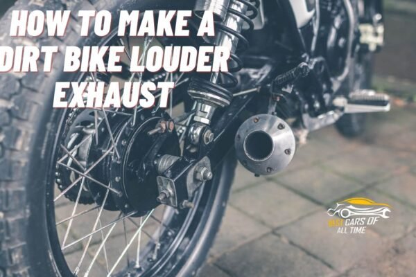 How To Make A Dirt Bike Louder Exhaust