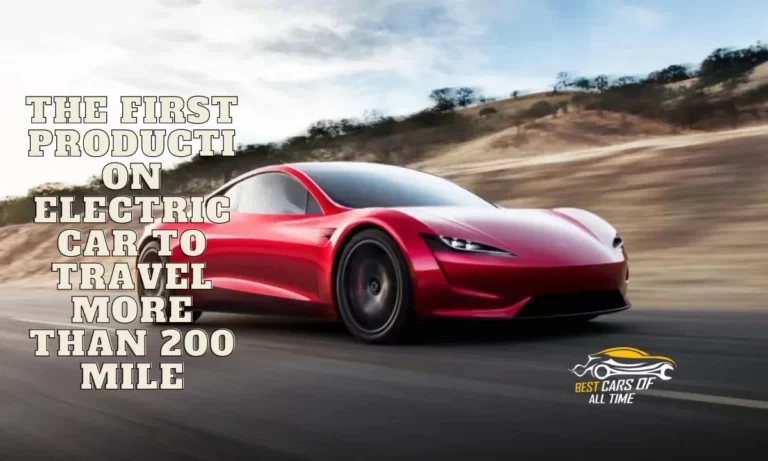 Tesla Roadster – The First Production Electric Car To Travel More Than 200 Mile